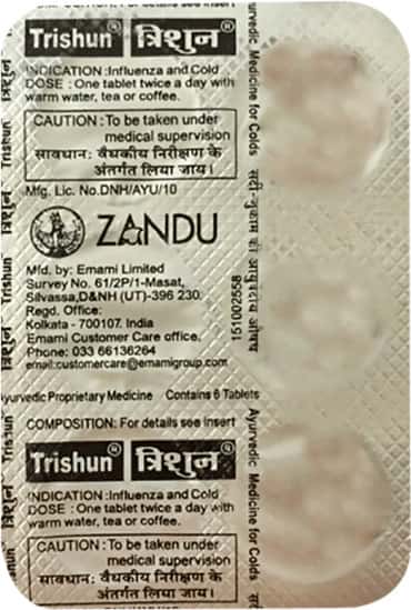 Trishun Strip Of 6 Tablets