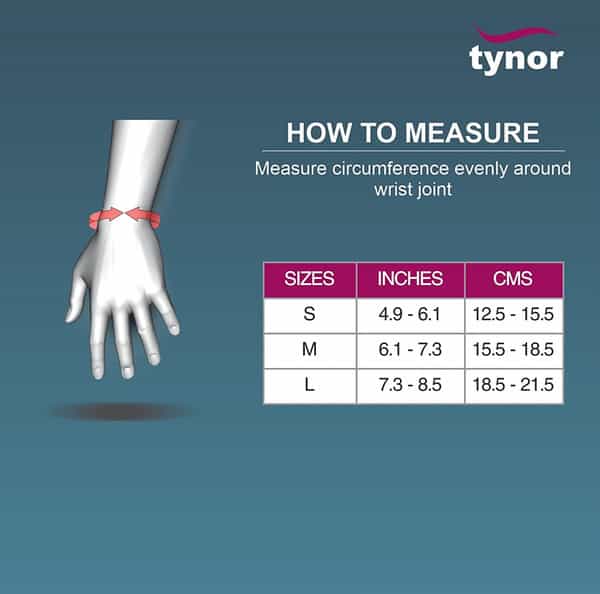 Tynor Brace With Double Lock Medium
