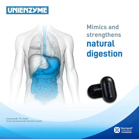 Unienzyme Strip Of 15 Tablets