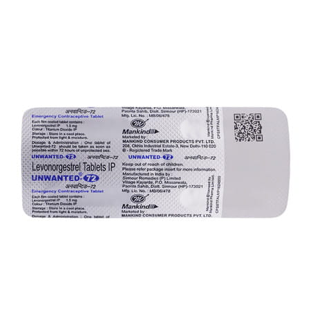 Unwanted 72 Strip Of 1 Tablet