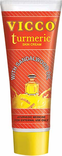 Vicco Turmeric Skin Cream | Sandalwood Oil | 70 Gm