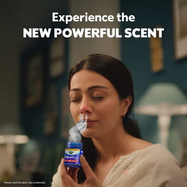 Vicks Vaporub Classic | Relief From Cold Cough | Headache & Body Pain 50 Ml
