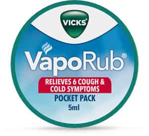 Vicks Vaporub 5ml Relief From Cold Cough Headache And Body Pain