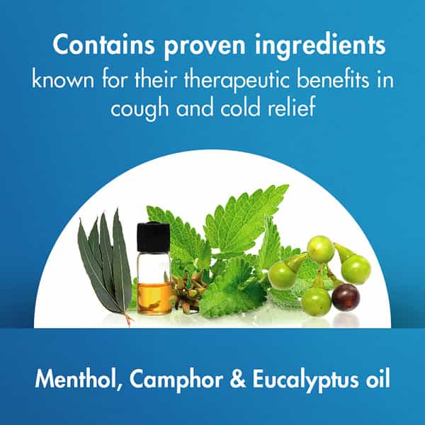 Vicks Vaporub 5Ml Relief From Cold Cough Headache And Body Pain