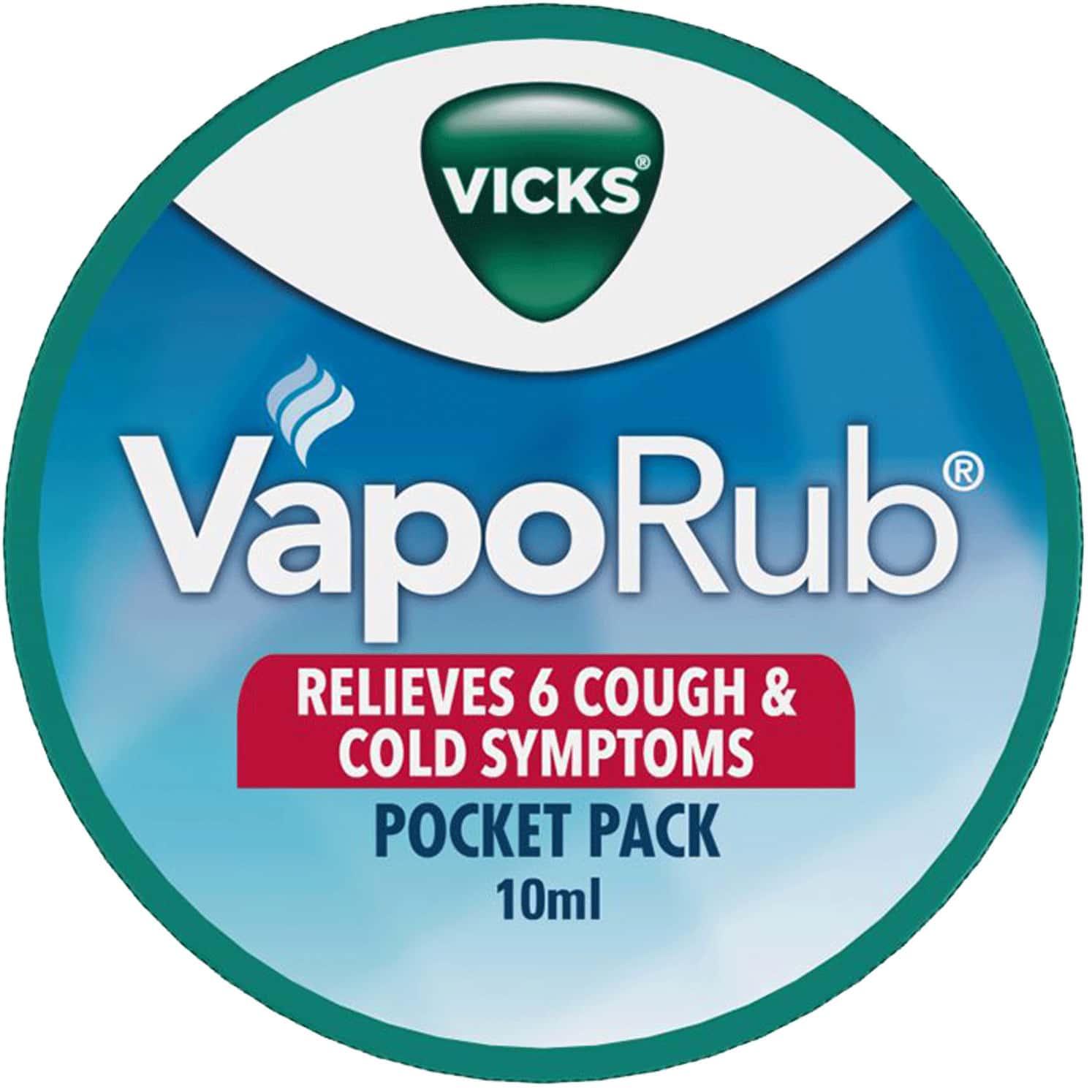 Vicks Vaporub Classic Relieves Cough & Cold 10 Ml