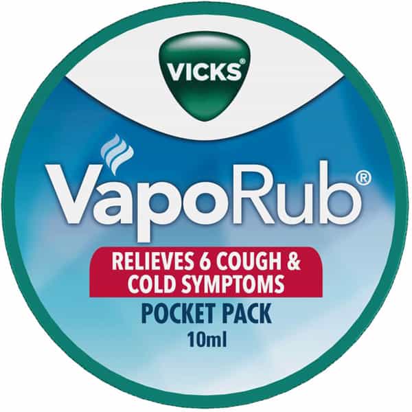 Vicks Vaporub Classic Relieves Cough & Cold 10 Ml