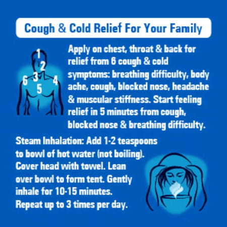 Vicks Vaporub Classic Relieves Cough & Cold 10 Ml