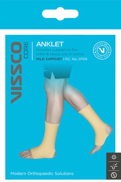 Vissco Elastic Tubular Anklet Large