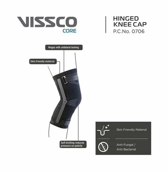 Vissco Hinged Knee Cap Medium