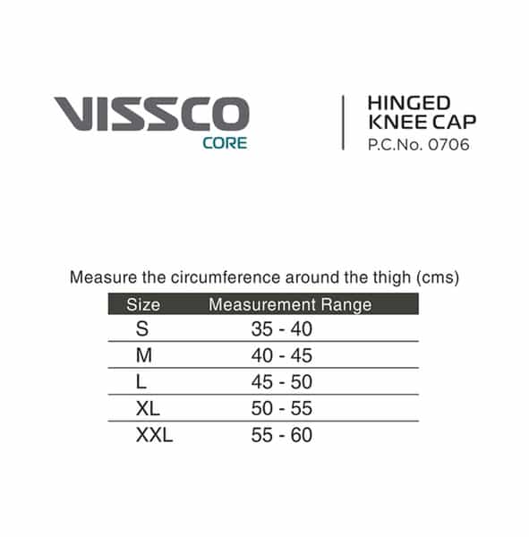 Vissco Hinged Knee Cap Medium