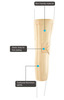 Vissco Knee Brace Long Type Medium