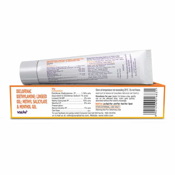 Volini Pain Relief | Gel | 30 Gm