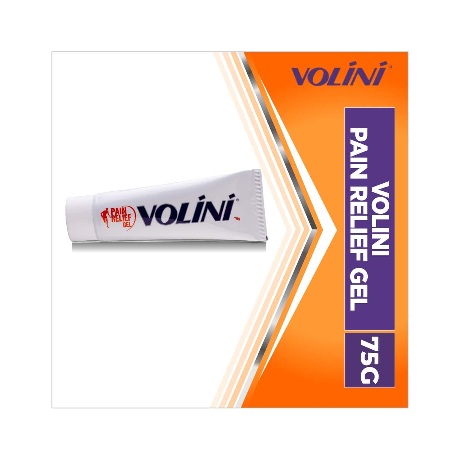 Buy VOLINI PAIN RELIEF GEL TUBE OF 75 G Online & Get Upto 60 OFF at