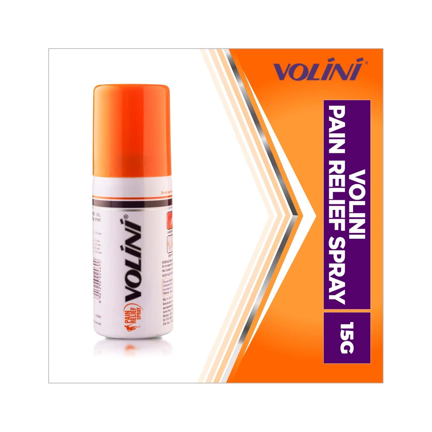 Buy Volini Pain Relief Spray Bottle Of 15 G Online & Get Upto 60 OFF