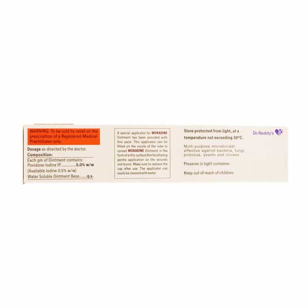 Wokadine 5% Oint 125Gm