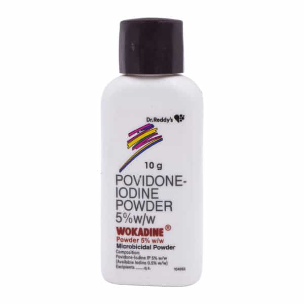 Wokadine 5% Powder 10Gm