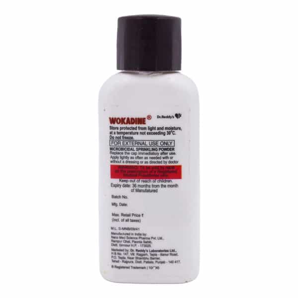 Wokadine 5% Powder 10Gm