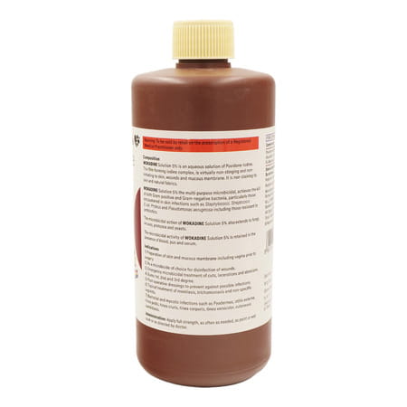 Wokadine 5% Solution 500ml