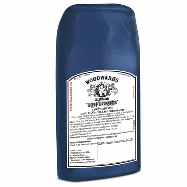 Woodwards Gentle Antacid For Infants Gripe Water 130 Ml