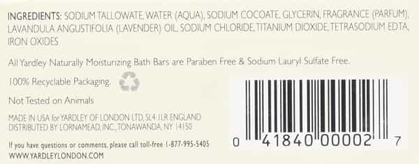 Yardley English Lavender Soap 100Gm