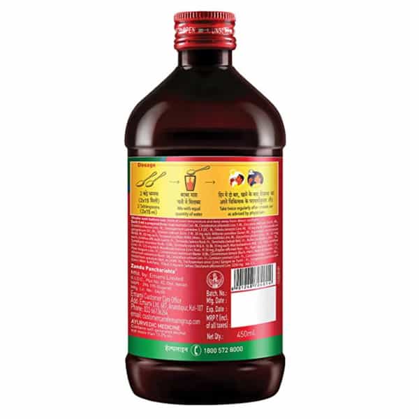 Zandu Pancharishta Ayurvedic Digestive Tonic | 450Ml