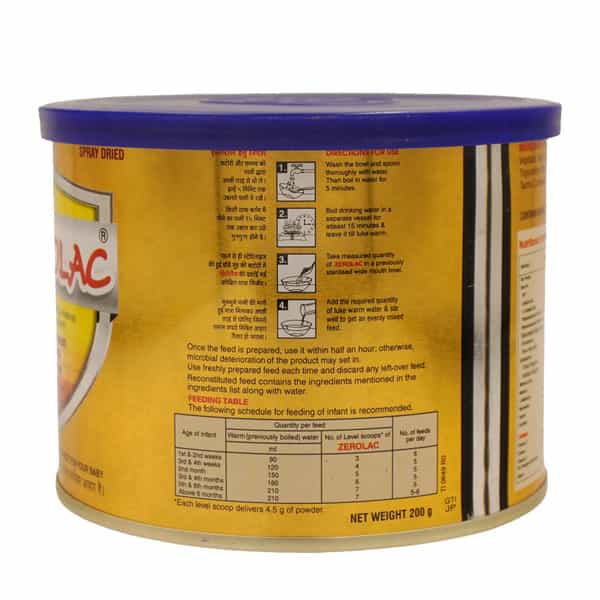 Zerolac Powder 200Gm