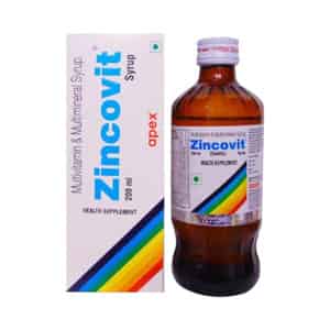 Zincovit Bottle Of 200ml Syrup (green)