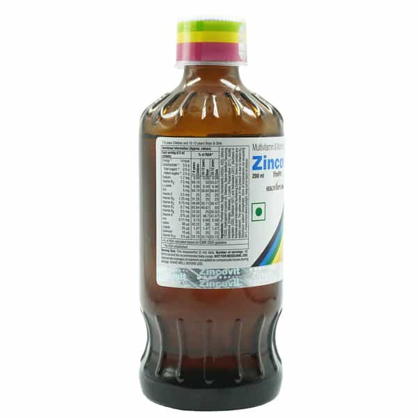 Zincovit Bottle Of 200Ml Syrup (Green)