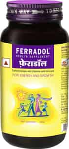 Ferradol Health And Food Supplement With Iron | Vitamins | Calcium And Zinc -450gm