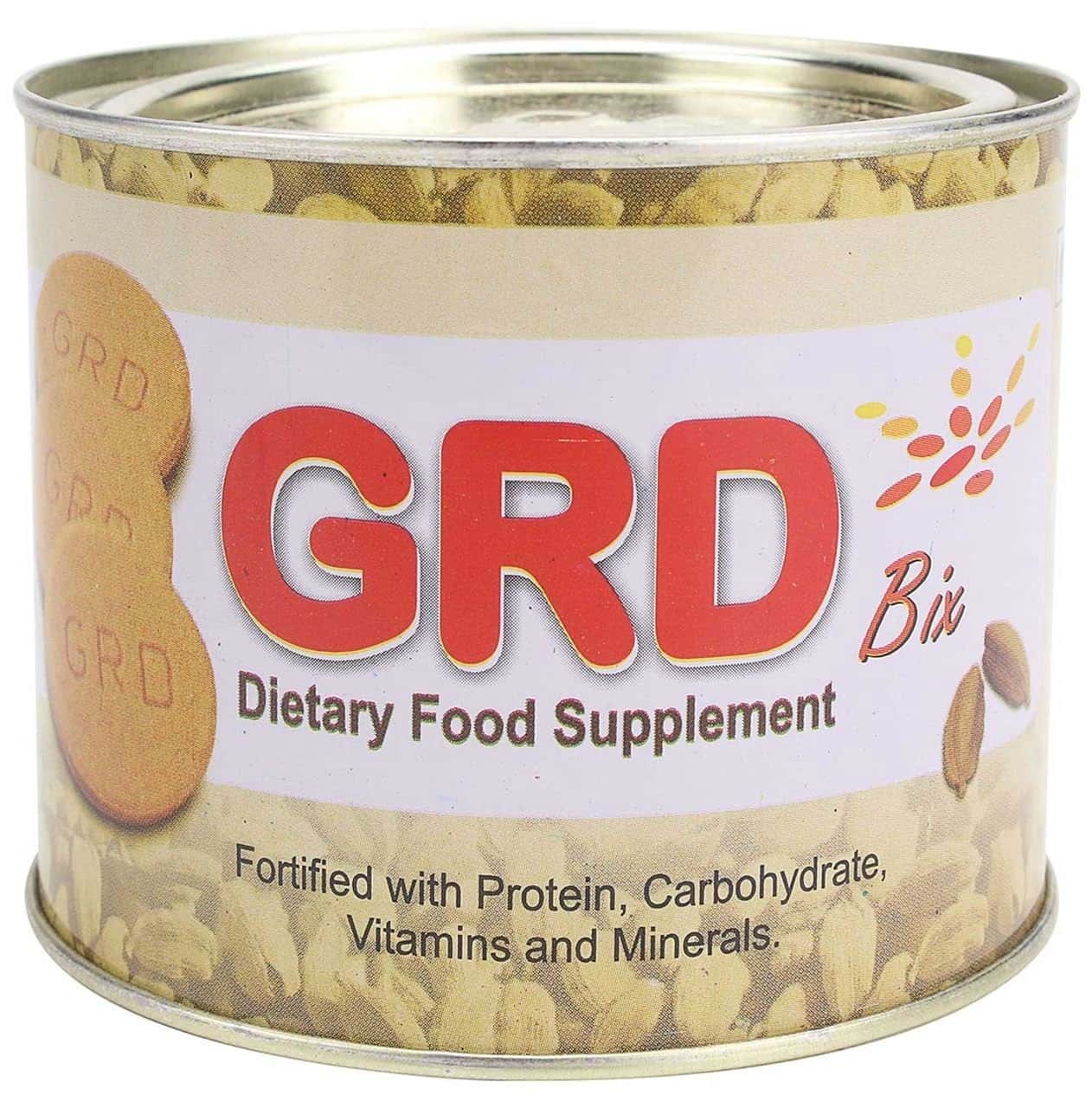 Buy Grd Bix Nutrition Biscuits Tin Of 250 G Online at Flat 18 OFF