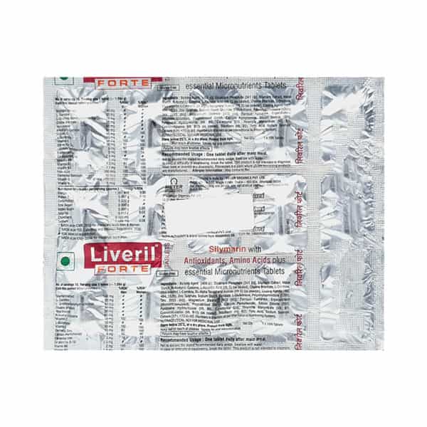 Liveril Forte Strip Of 15 Tablets