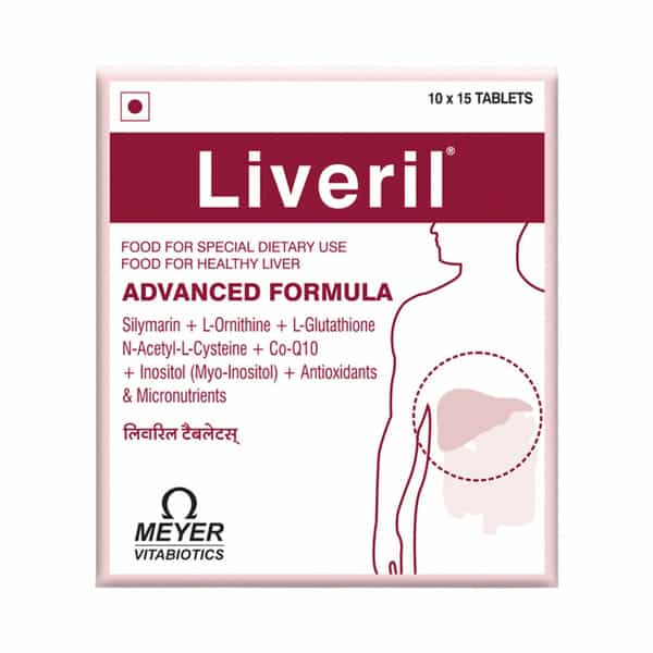 Liveril Strip Of 15 Tablets