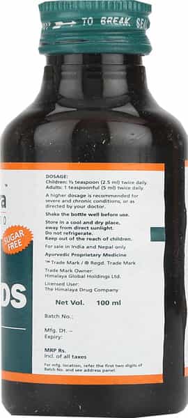 Himalaya Mentat Ds | Sugar Free | Syrup | 100 Ml