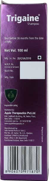 Trigaine Bottle Of 100Ml Shampoo
