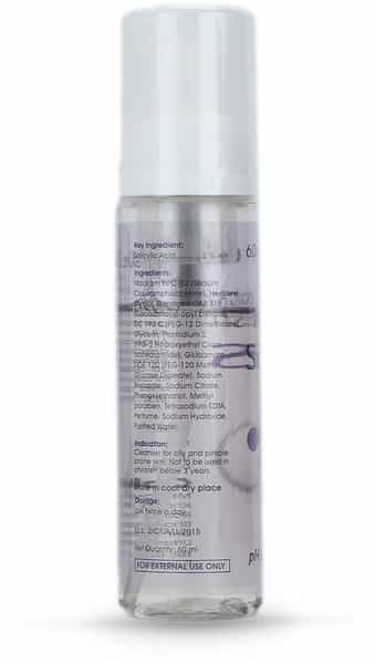 Saslic Ds Foaming Salicylic Acid Face Wash 60Ml