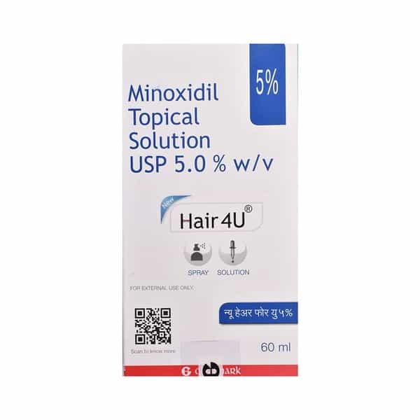 Hair 4u 5% Lotion Bottle Of 60 Ml