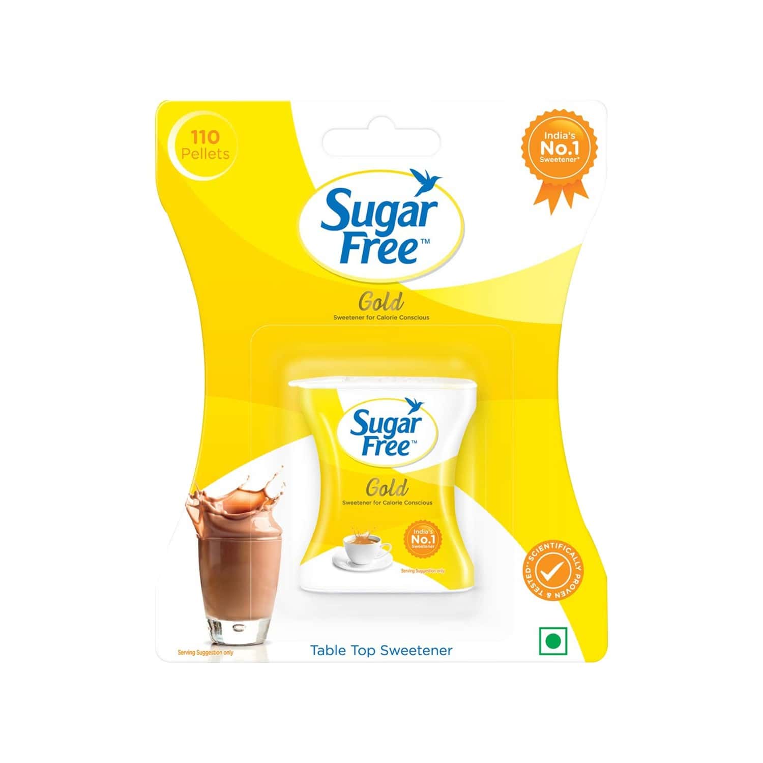 Buy Sugar Free Gold Sweetner Tablets Low Calorie Bottle Of 100 Online