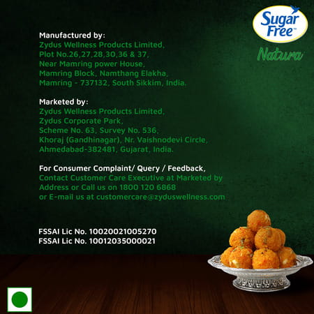 Sugar Free Natura Sweetener Bottle Of 200 Pellets