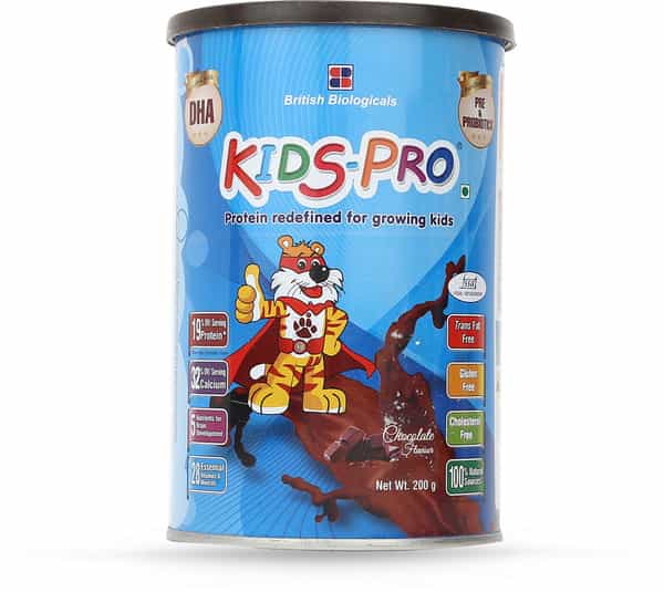 Kids Pro Chocolate Flavour Tin Of 200Gm Oral Powder