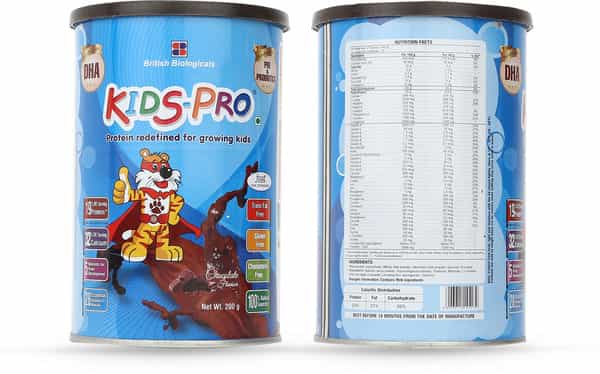 Kids Pro Chocolate Flavour Tin Of 200Gm Oral Powder