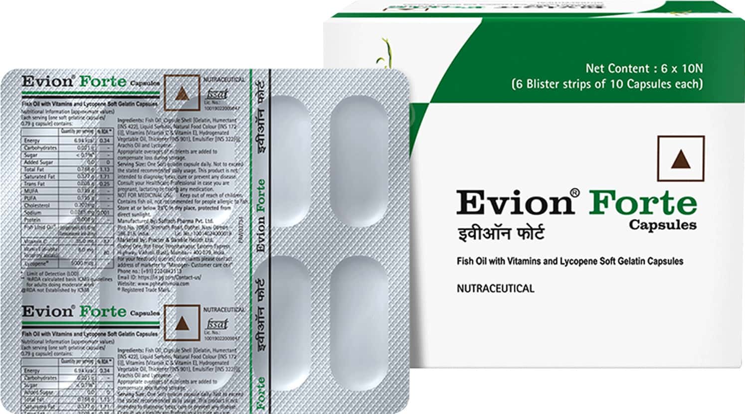 Buy EVION FORTE CAPSULE 10'S Online & Get Upto 60 OFF at PharmEasy