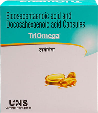 Triomega Strip Of 15 Softgel Capsules