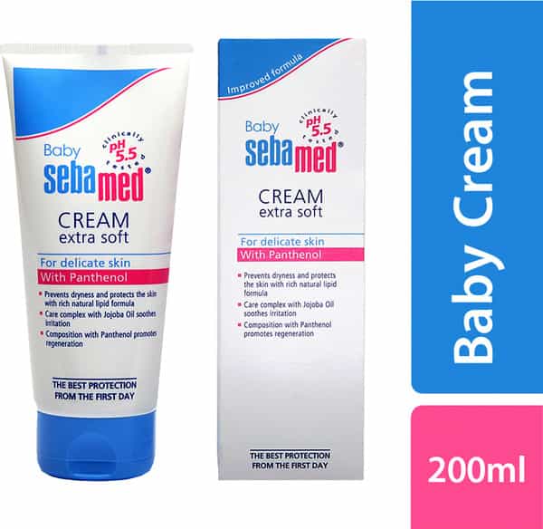 Sebamed Baby Cream Extra Soft | Ph 5.5 | For Delicate Skin | 200 Ml