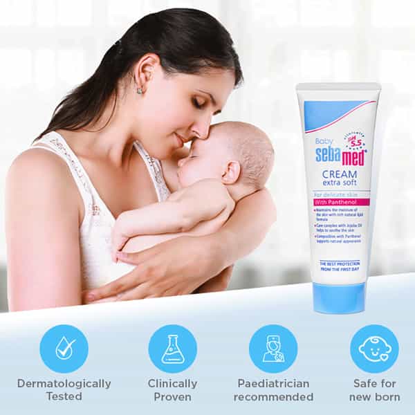 Sebamed Baby Cream Extra Soft | Ph 5.5 | For Delicate Skin | 200 Ml