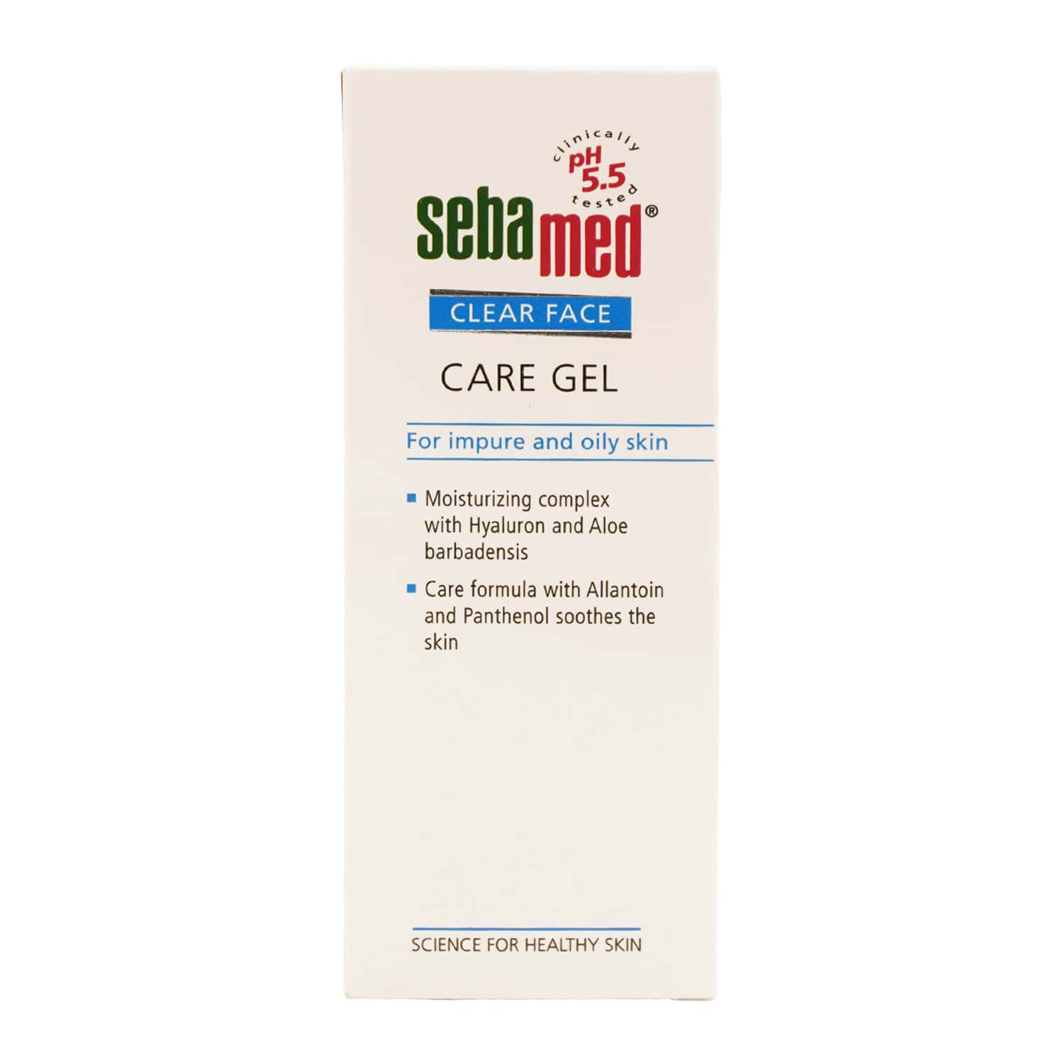Sebamed Clear Face Care Gel 50ml | Ph 5.5 | Acne Prone Skin | Hyaluron & Aloe Vera