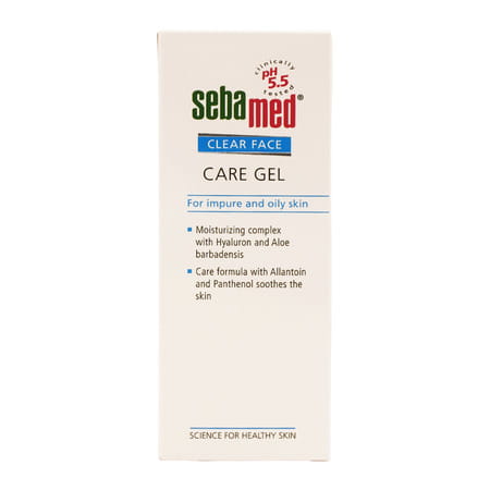 Sebamed Clear Face Care Gel 50ml | Ph 5.5 | Acne Prone Skin | Hyaluron & Aloe Vera