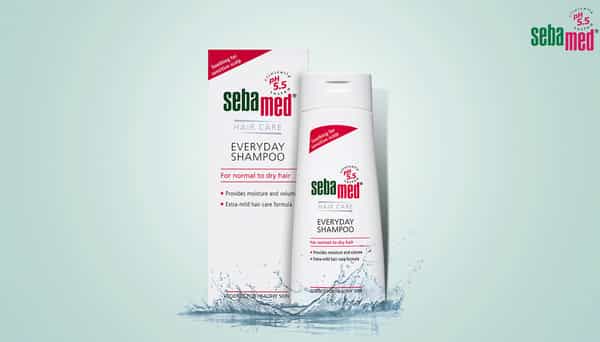 Sebamed Everyday Shampoo 200Ml |Ph 5.5 | Normal To Dry Hair | Mild Formula | Gives Moisture & Volume