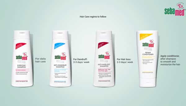 Sebamed Everyday Shampoo 200Ml |Ph 5.5 | Normal To Dry Hair | Mild Formula | Gives Moisture & Volume