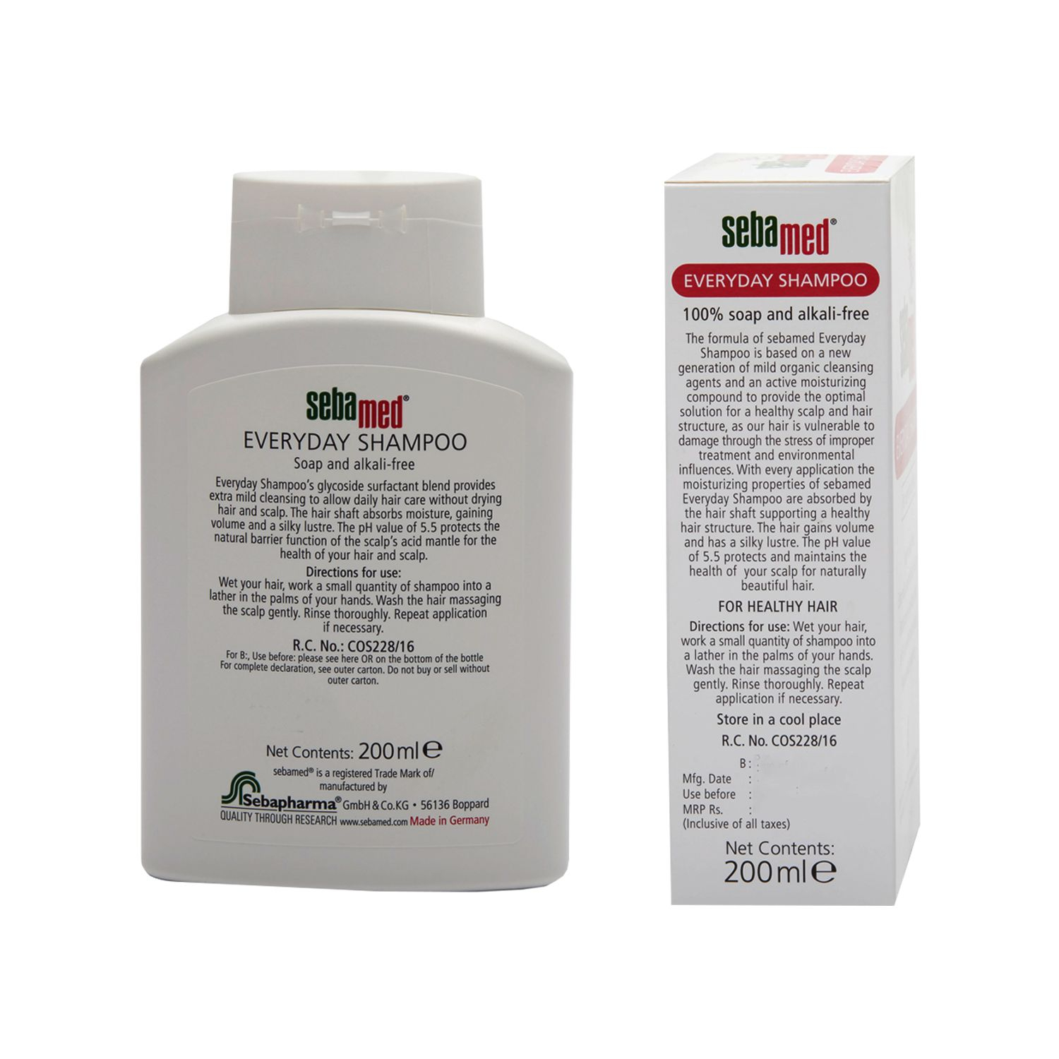 Buy Sebamed Everyday Shampoo Bottle Of 200 Ml Online at Flat 18 OFF