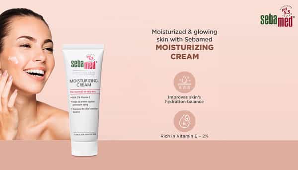 Sebamed Moisturizing Cream 50 Ml | Ph 5.5 | Normal - Dry Skin | Prevents Premature Aging